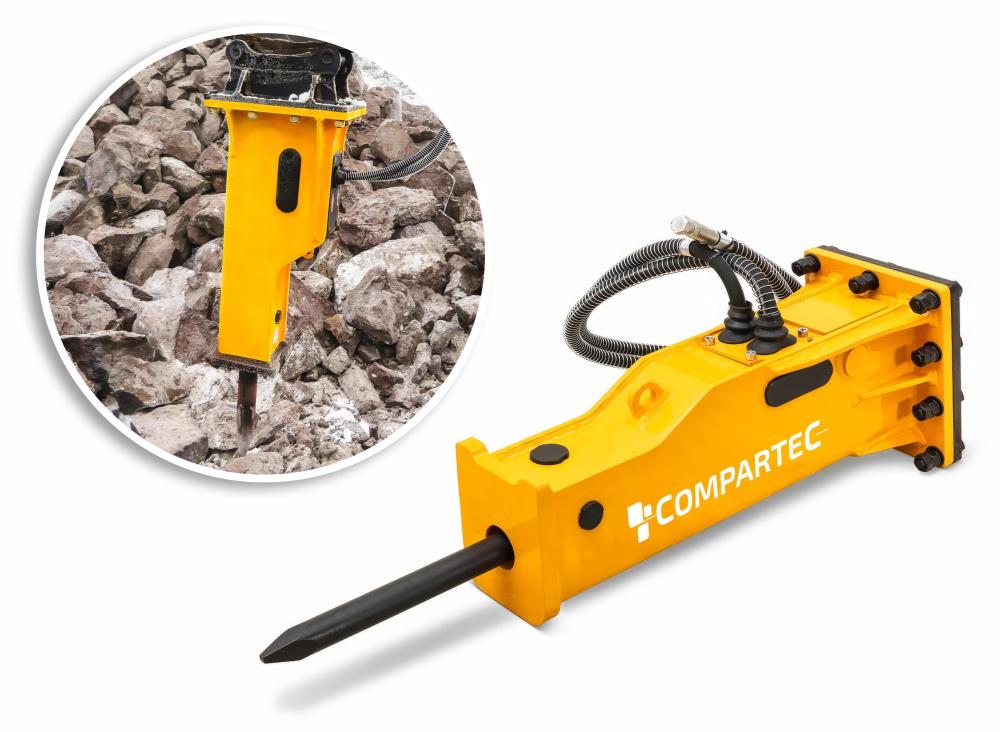 Hydraulikhammer til Bobmaster Premium minigraver