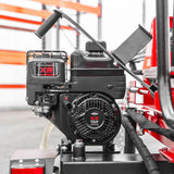 WoodMaster CWM20B – 20 ton benzin brændekløver (lodret)