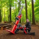 WoodMaster CWM20B – 20 ton benzin brændekløver (lodret)