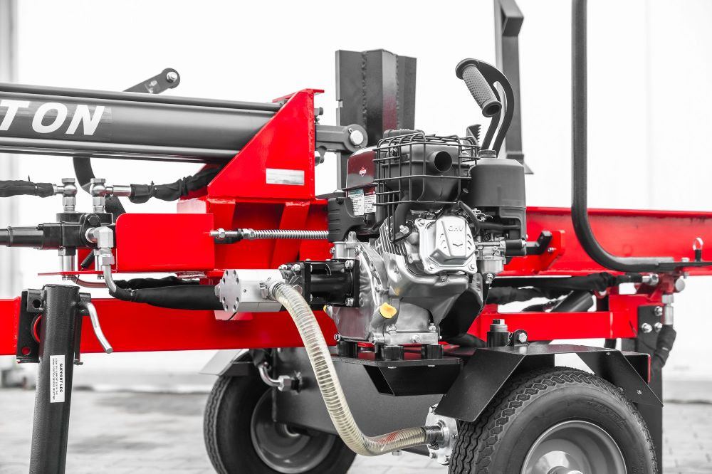 WoodMaster CWM20B – 20 ton benzin brændekløver (lodret)