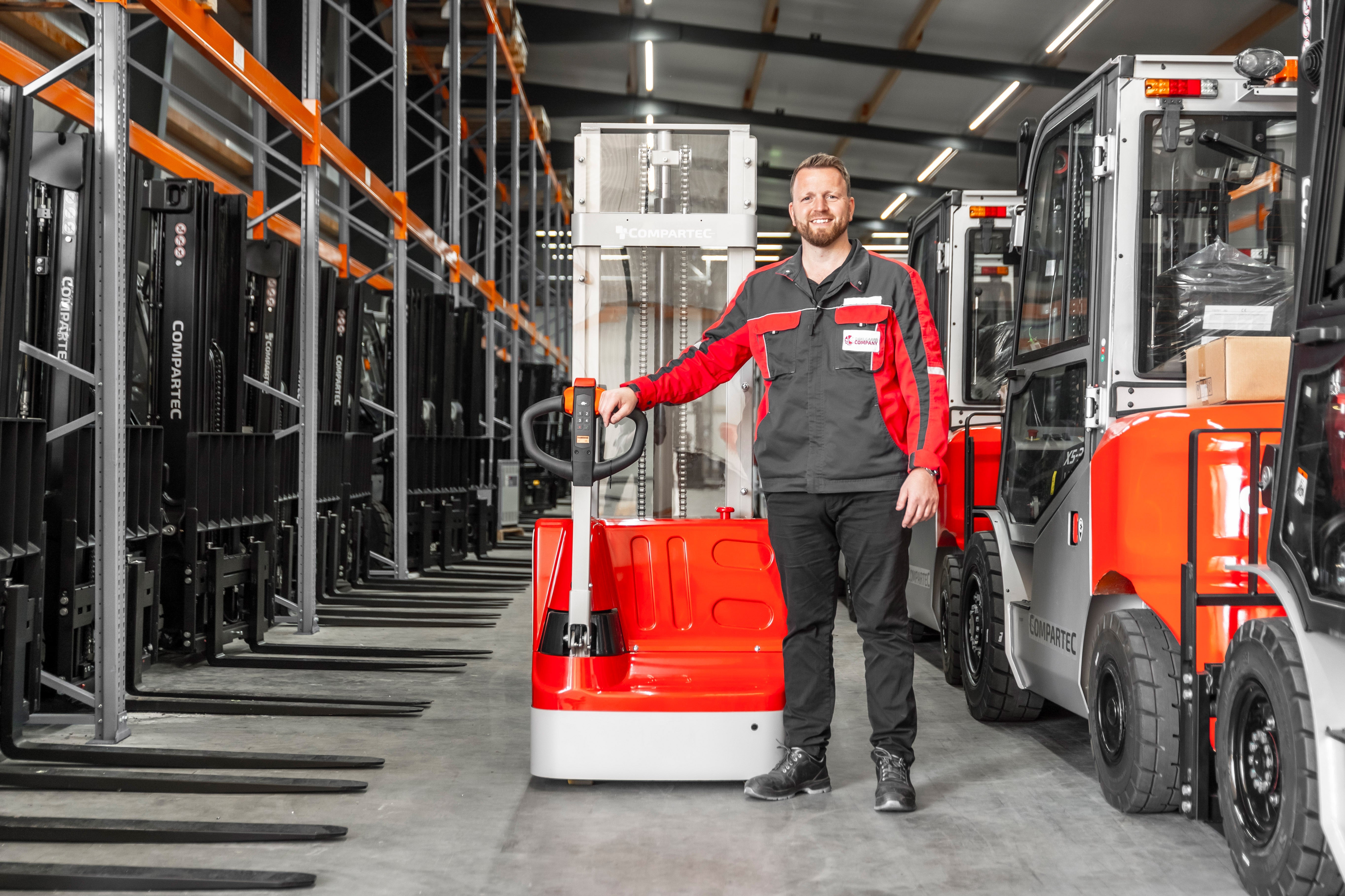 Løftehøjdebegrænser til stabler – fleksibel og sikker løsning til moderne lagerarbejde