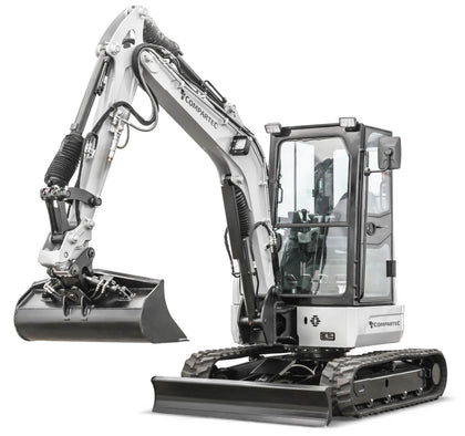 Minigraver Bobmaster Titan – 3,7 ton, Yanmar dieselmotor