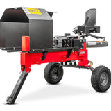 WoodMaster CWM12B – 12 ton benzin brændekløver (vandret)