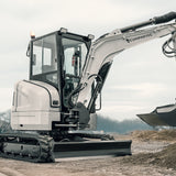 Minigraver Bobmaster Titan – 3,7 ton, Yanmar dieselmotor