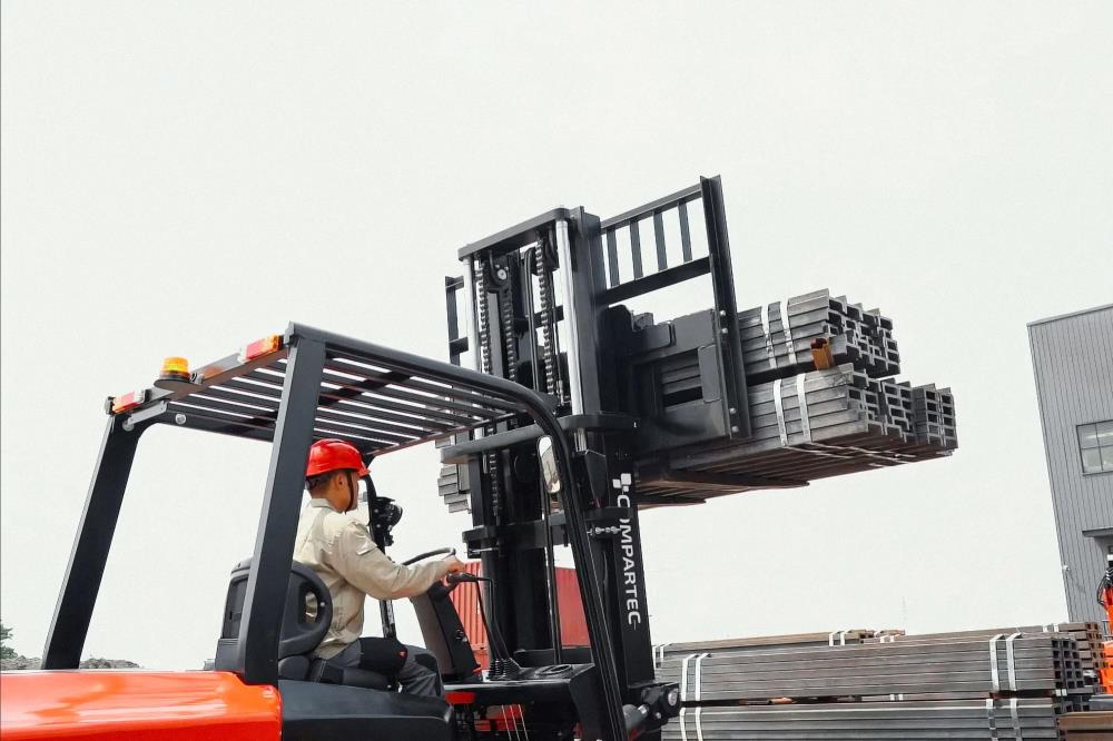 CSX TIER El-gaffeltruck - 8000 kg, 5000 mm, Li-ion batteri
