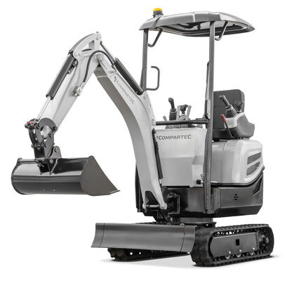Bobmaster Yanmaster - 3-cylindret diesel Yanmar minigraver, 1200 kg, inkl. skovlsæt