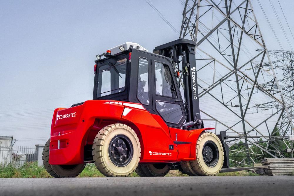 CSX TIER El-gaffeltruck - 8000 kg, 5000 mm, Li-ion batteri