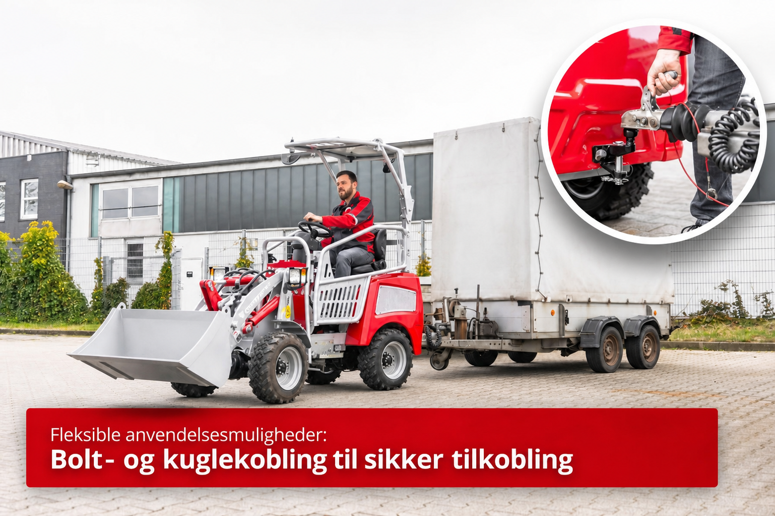 Weidemaster Pro – bolt- og kuglekobling