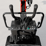 Bobmaster Light benzin minigraver - 640 kg med drejearm, inkl. skovlsæt