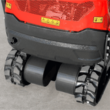 Bobmaster Light benzin minigraver - 640 kg med drejearm, inkl. skovlsæt