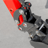 Bobmaster Light benzin minigraver - 640 kg med drejearm, inkl. skovlsæt