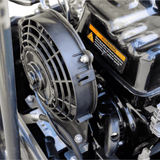 Bobmaster Light benzin minigraver - 640 kg med drejearm, inkl. skovlsæt