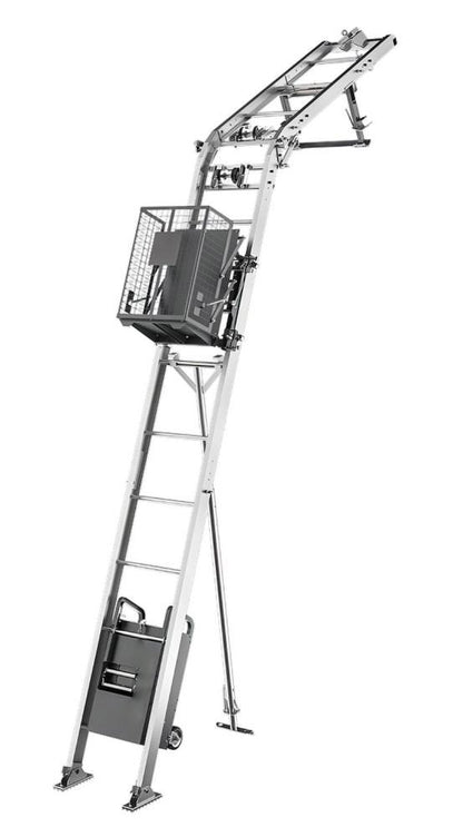 RoofClimber materialelift – Effektiv materialetransport op til 21 meter