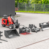 Weidemaster Mini 0.4 minilæsser - 350 kg, benzin