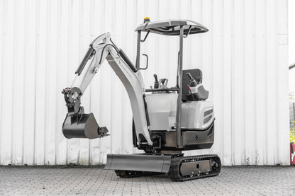 Bobmaster Yanmaster - 3-cylindret diesel Yanmar minigraver, 1200 kg, inkl. skovlsæt