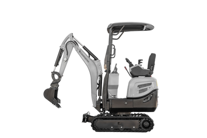 Bobmaster Yanmaster - 3-cylindret diesel Yanmar minigraver, 1200 kg, inkl. skovlsæt