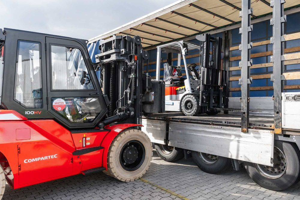 CSX TIER El-gaffeltruck - 10000 kg, 4800 mm, Li-ion batteri