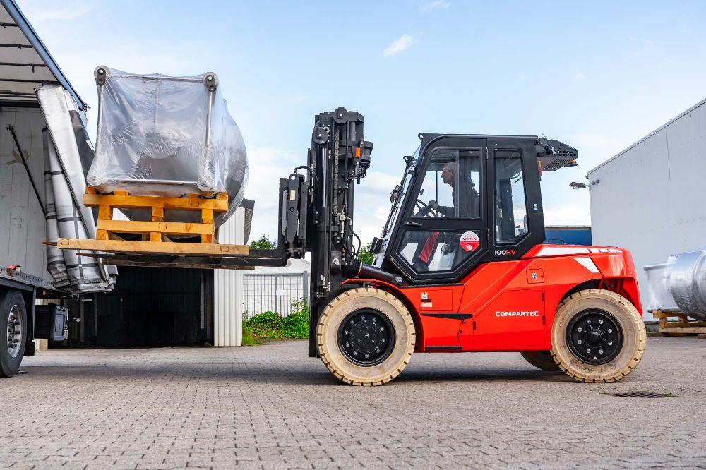 CSX TIER El-gaffeltruck - 10000 kg, 4800 mm, Li-ion batteri