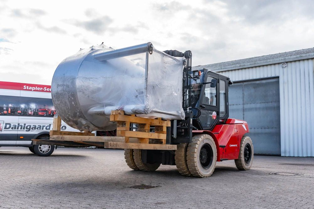 CSX TIER El-gaffeltruck - 10000 kg, 4800 mm, Li-ion batteri
