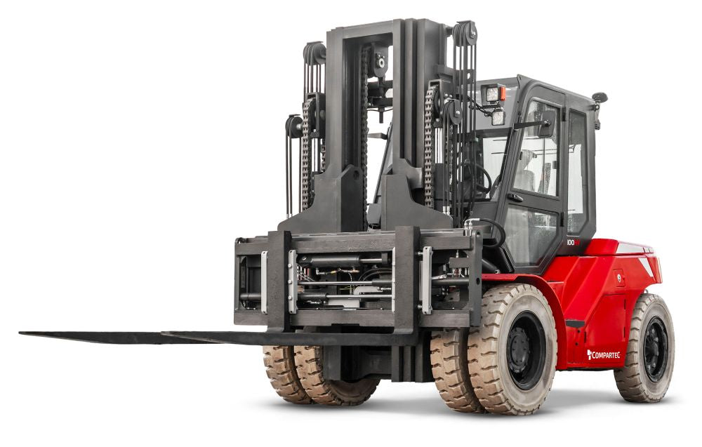 CSX TIER El-gaffeltruck - 10000 kg, 4800 mm, Li-ion batteri