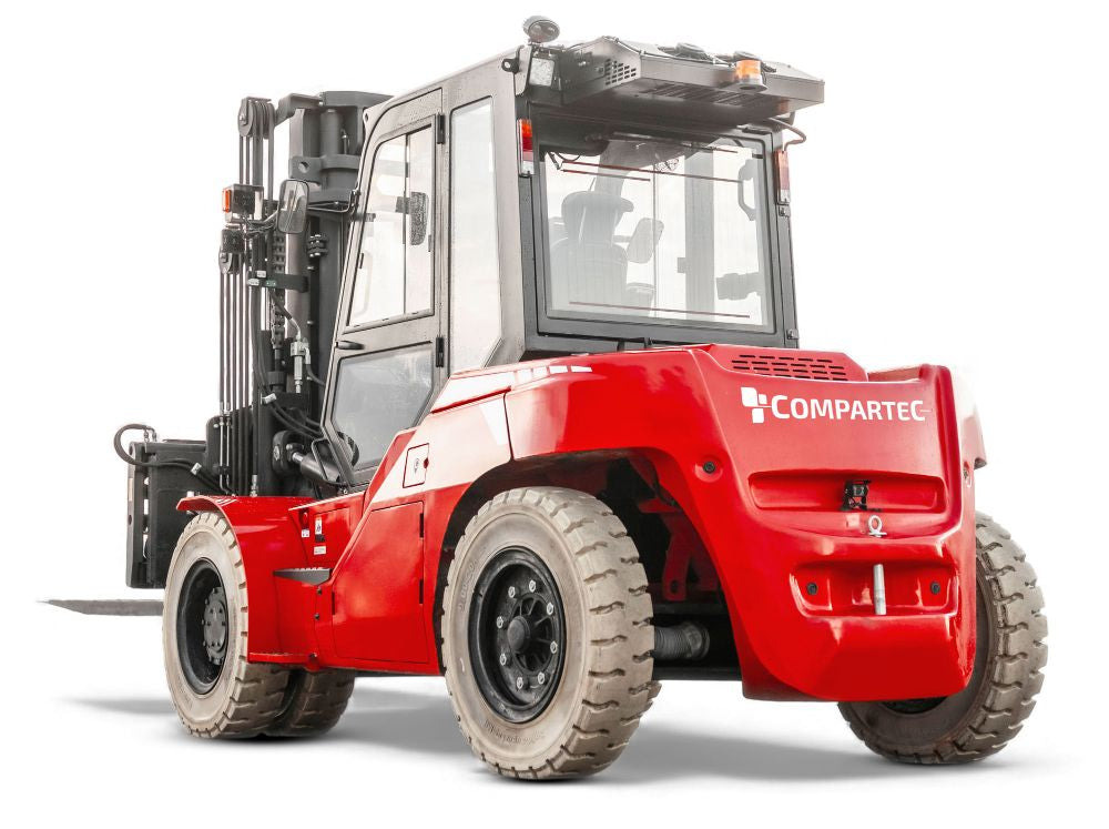 CSX TIER El-gaffeltruck - 10000 kg, 4800 mm, Li-ion batteri