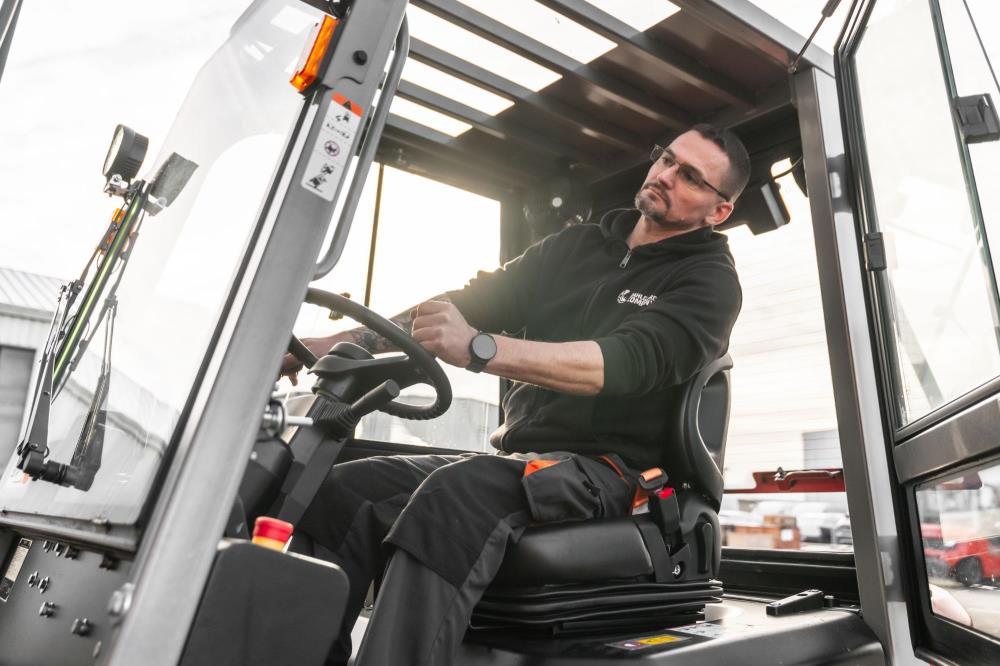 CSX35 elektrisk gaffeltruck bagende