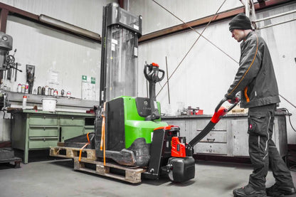 ForkLion El-palleløfter - 1500 kg kapacitet, inkl. batteri og oplader