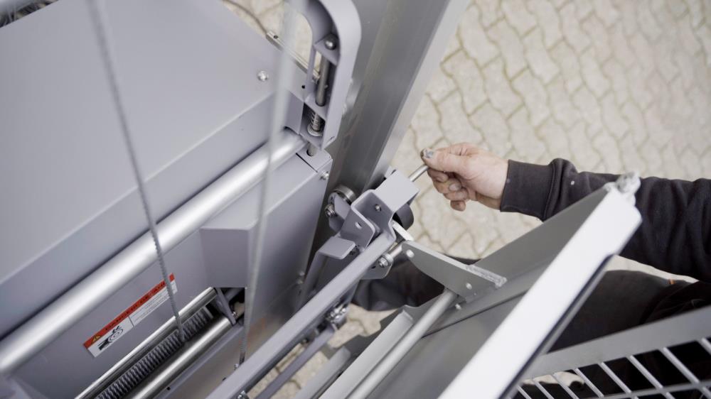 RoofClimber materialelift – Effektiv materialetransport op til 21 meter