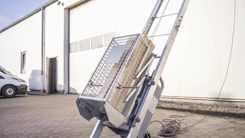 RoofClimber materialelift – Effektiv materialetransport op til 21 meter