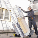 RoofClimber materialelift – Effektiv materialetransport op til 21 meter