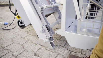 RoofClimber materialelift – Effektiv materialetransport op til 21 meter
