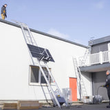 SolarClimber solcellelift – Effektiv transport af solpaneler op til 21 meter