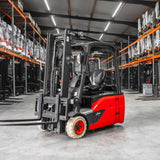 Linde E 16 L-02 el-gaffeltruck - 1600 kg, 4625 mm - brugt, billede 2