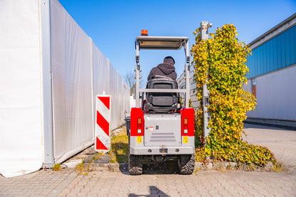 Weidemaster elektrisk minilæsser - løftekapacitet 500 kg, egenvægt 900 kg