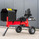 WoodMaster CWM12B – 12 ton benzin brændekløver (vandret)