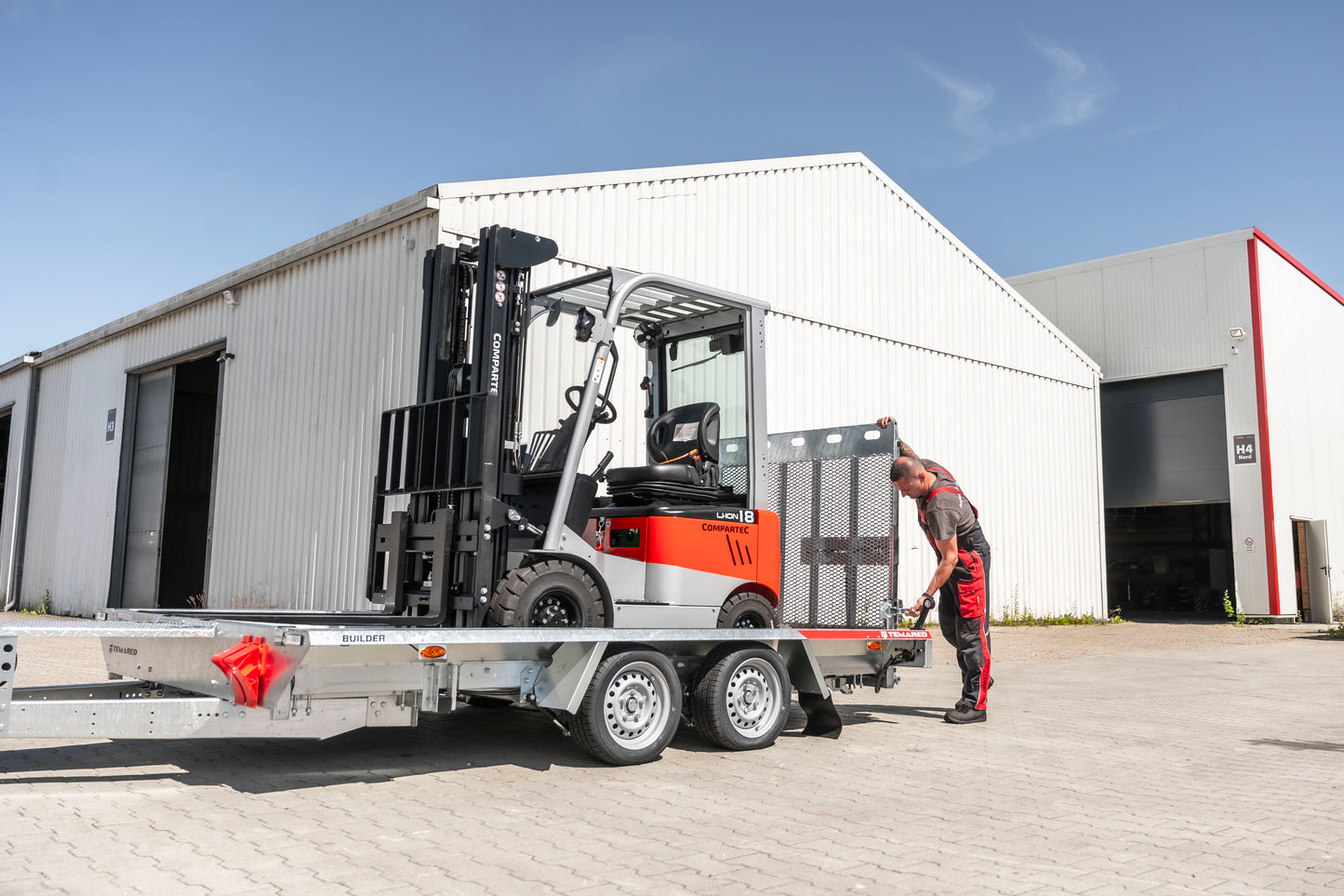 Maskintrailer BUILDER 3 3518/2 S 3,5T