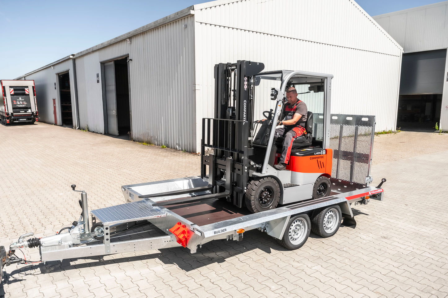 Maskintrailer BUILDER 3 3518/2 S 3,5T