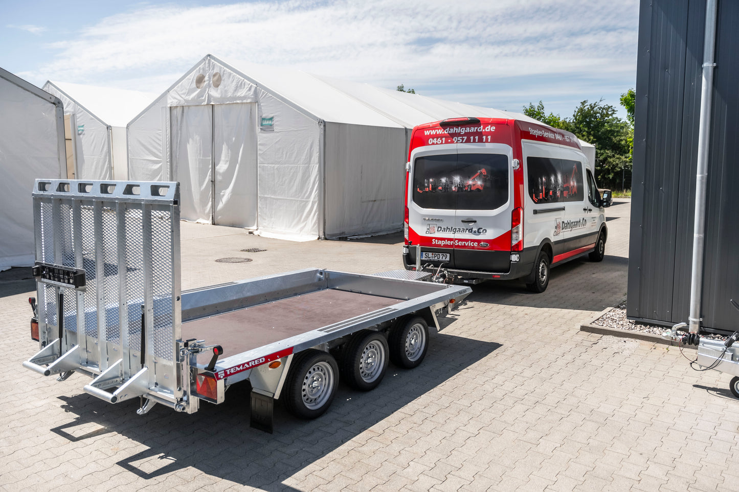 Maskintrailer BUILDER 3 3518/3 S 3,5T
