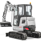 Minigraver Bobmaster Titan – 3,7 ton, Yanmar dieselmotor