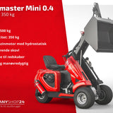 Weidemaster Mini 0.4 minilæsser - 350 kg, benzin
