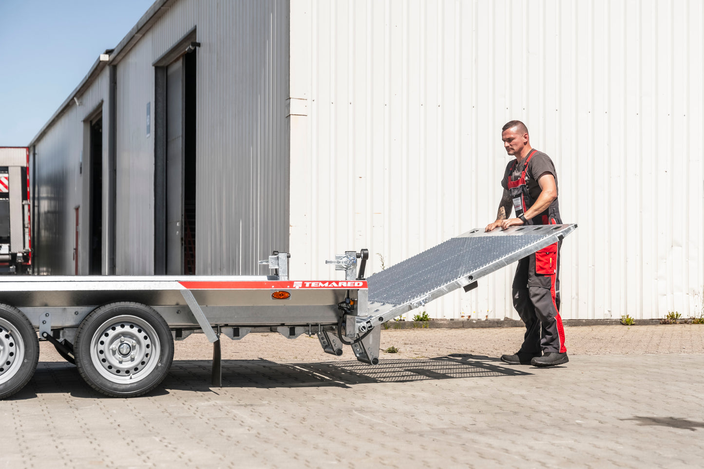 Maskintrailer BUILDER 3 3518/2 S 3,5T