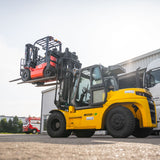 Hyundai 80D-9 diesel-gaffeltruck - 8000 kg, 5070 mm - brugt, billede 3