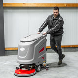 CleanMaster Pro gulvvaskemaskine – 2600 m²/t, inkl. batteri