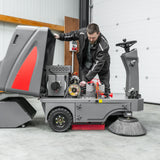 CleanMaster Ultimate ride-on fejemaskine – 8800 m²/t