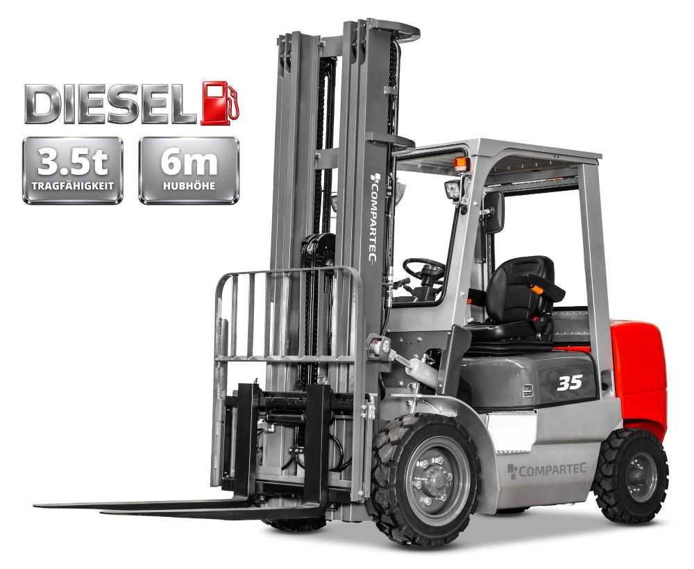 Silverfox D35 dieselgaffeltruck 3500 kg 6000 mm – produktbillede 2