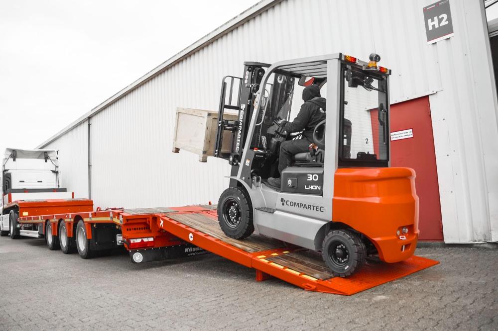 CSX25 elektrisk gaffeltruck detalje