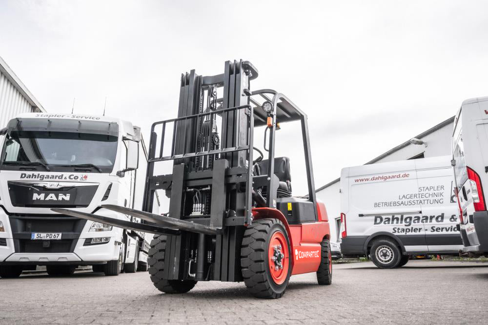 Compartec el-gaffeltruck - 3000 kg, 4800 mm - demo - billede 1