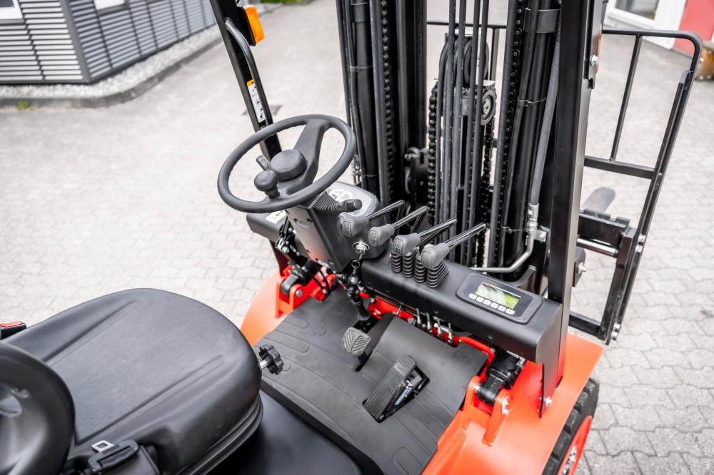 Compartec el-gaffeltruck - 3000 kg, 4800 mm - demo - billede 7