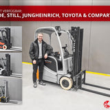 JUNGHEINRICH EFG 218 k el-gaffeltruck - 1800 kg, 5000 mm - brugt - billede 8