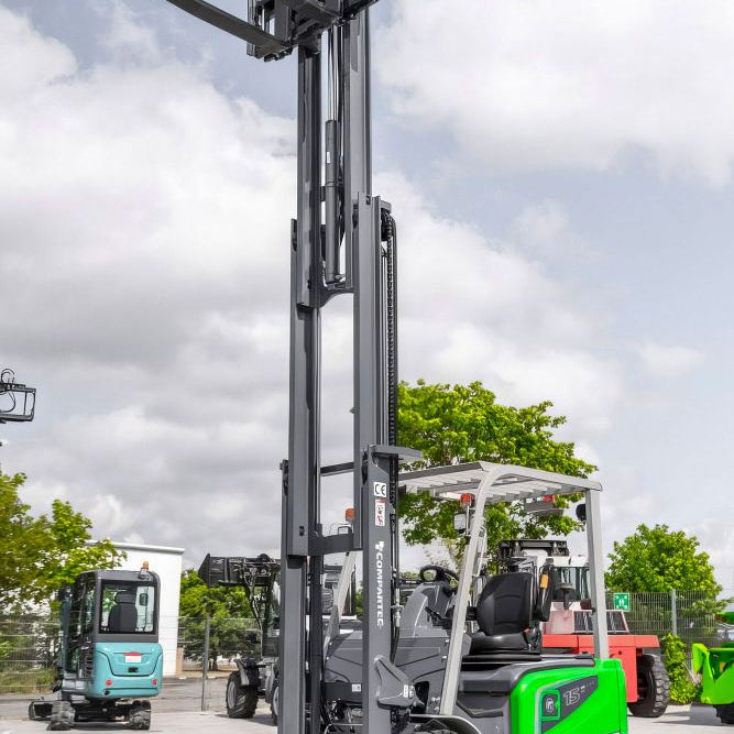 Compartec GH15-E el-gaffeltruck - 1500 kg, 4800 mm - demo - billede 5